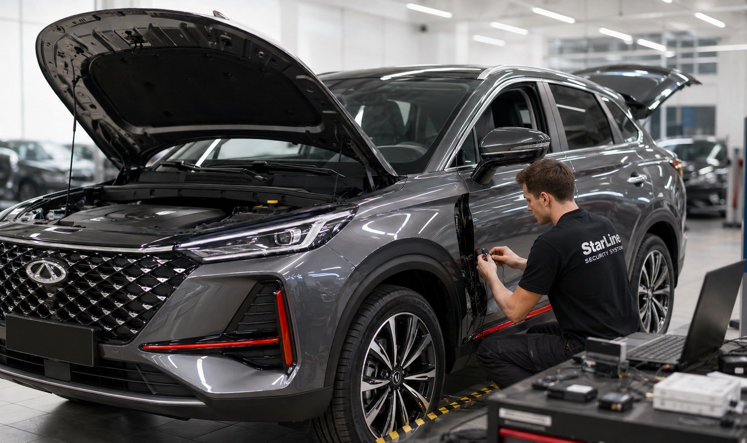 StarLine для китайских автомобилей: что учитывать при установке на Chery, Haval, Geely, Omoda, Exeed и Changan | Starline